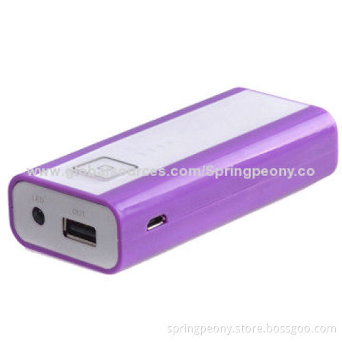 2014 Newest Mobile Power Bank for Promotional Gifts with Power Indicator